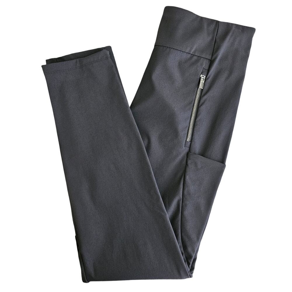 Athleta Athleisure Black Leggings Headlands Hybrid‎ Tights | Women's 10